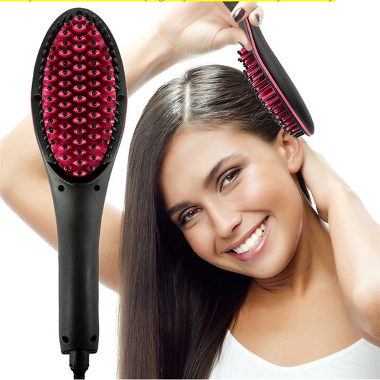 Imply Straight Electric Straight Hair Comb Magic Smooth Hair Comb Negative Ion Comb - your-beauty-matters