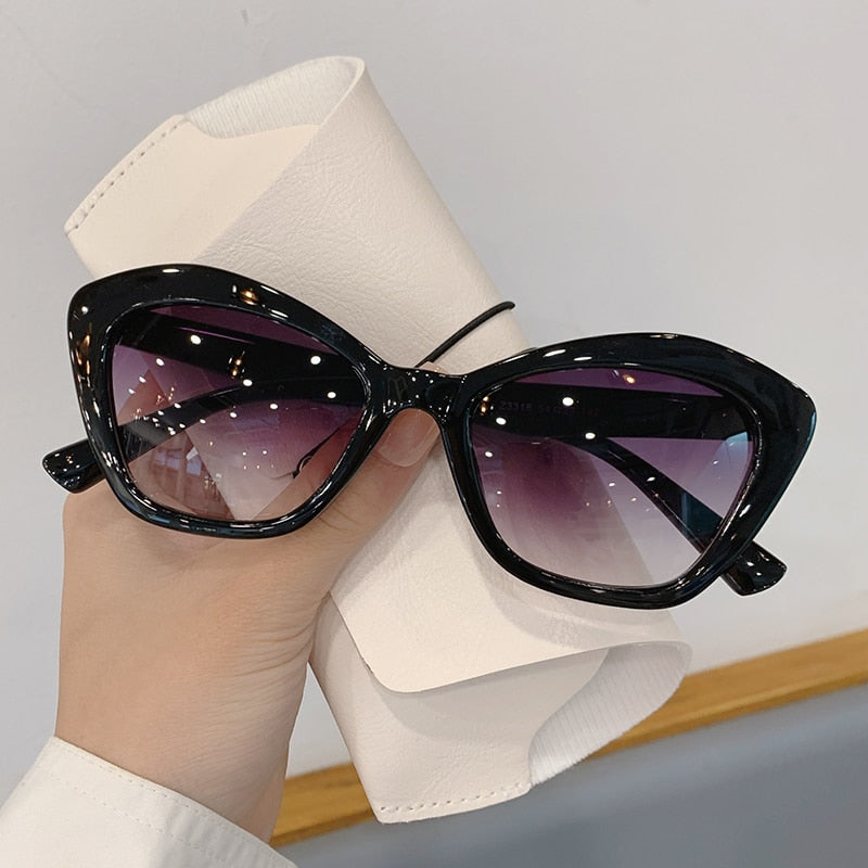 Fashion Cat Eye Sunglasses For Women Vintage Shades Uv400