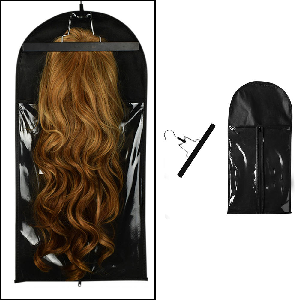 Non-woven wig storage bag hanger - your-beauty-matters