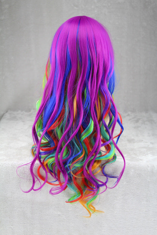 Colorful rainbow gradient hairstyle - your-beauty-matters