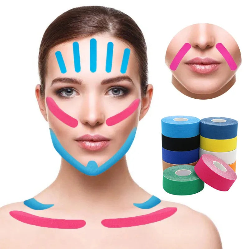 2.5CM*5M Kinesiology Tape for Face Lifting Wrinkle Remover