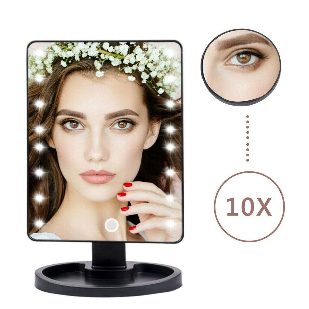 Professional 22 LED Makeup Mirror Light Portable Rotation Vanity - your-beauty-matters
