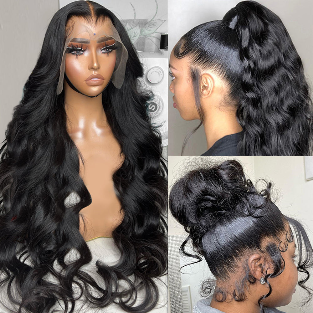 360 Lace Frontal Wig Full Brazilian Body Wave Lace Front Human Hair - your-beauty-matters