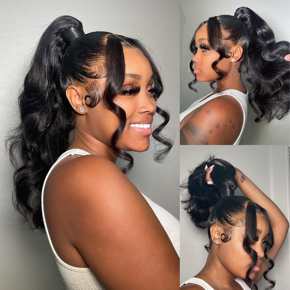 360 Lace Frontal Wig Full Brazilian Body Wave Lace Front Human Hair - your-beauty-matters