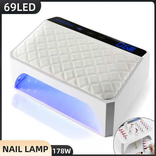 178W UV LED Lamp For Nails Gel Polish Drying Lamp