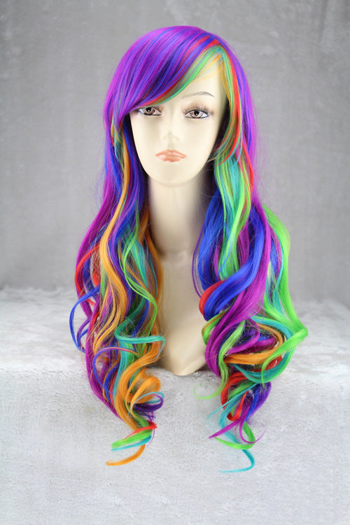 Colorful rainbow gradient hairstyle - your-beauty-matters