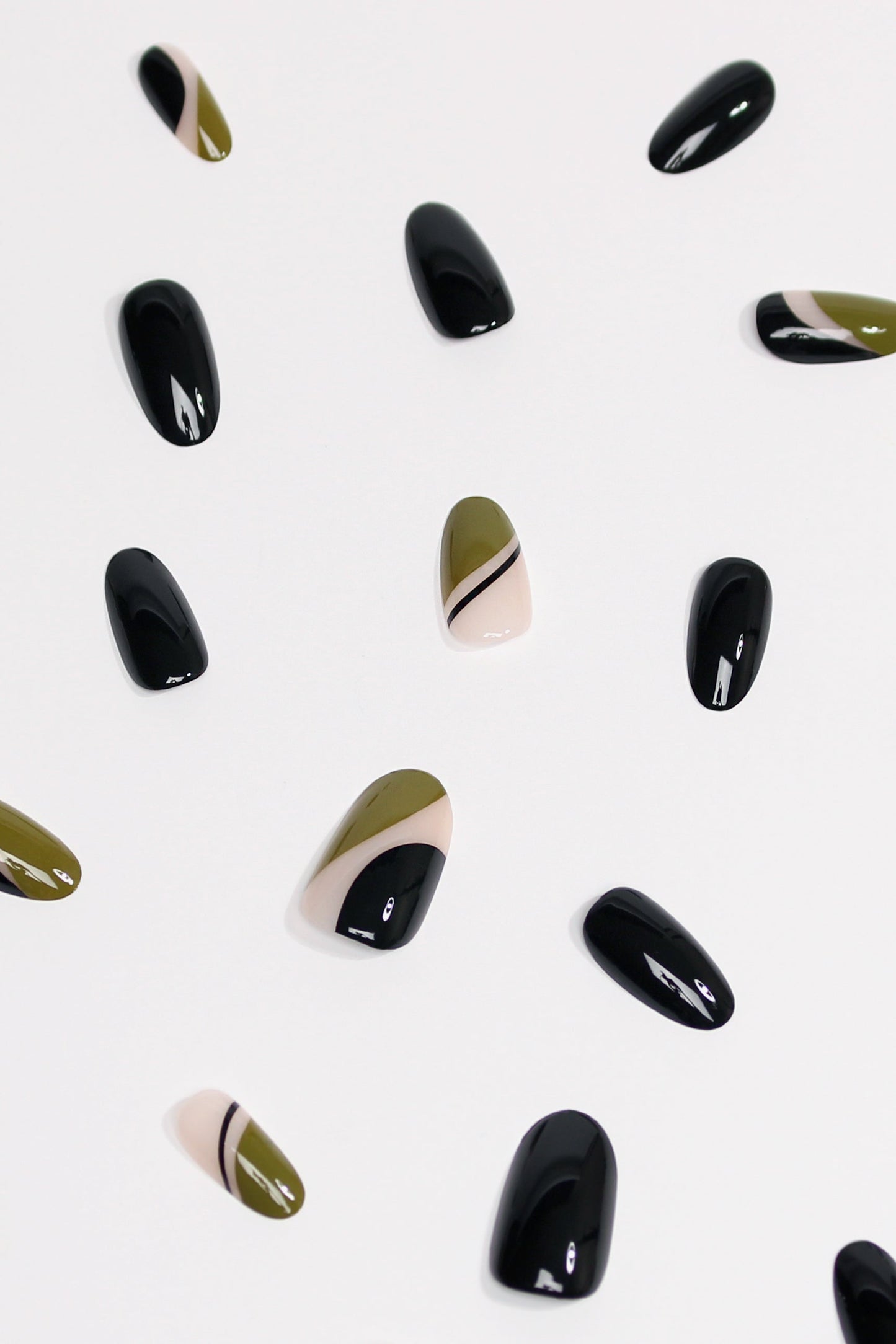 Mellow Olive | Soft & Durable Press-On Nails