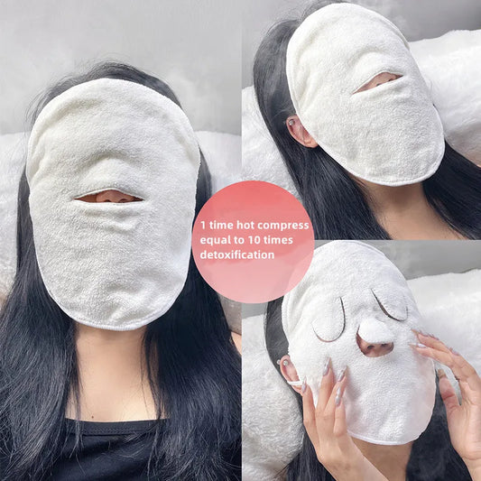 Hot Compress Cotton Spa Face Towel