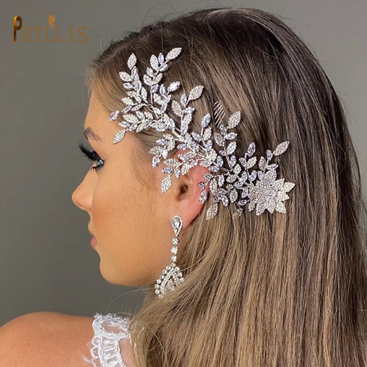 A61 Fashion Bridal Headpiece Zircon Wedding Comb