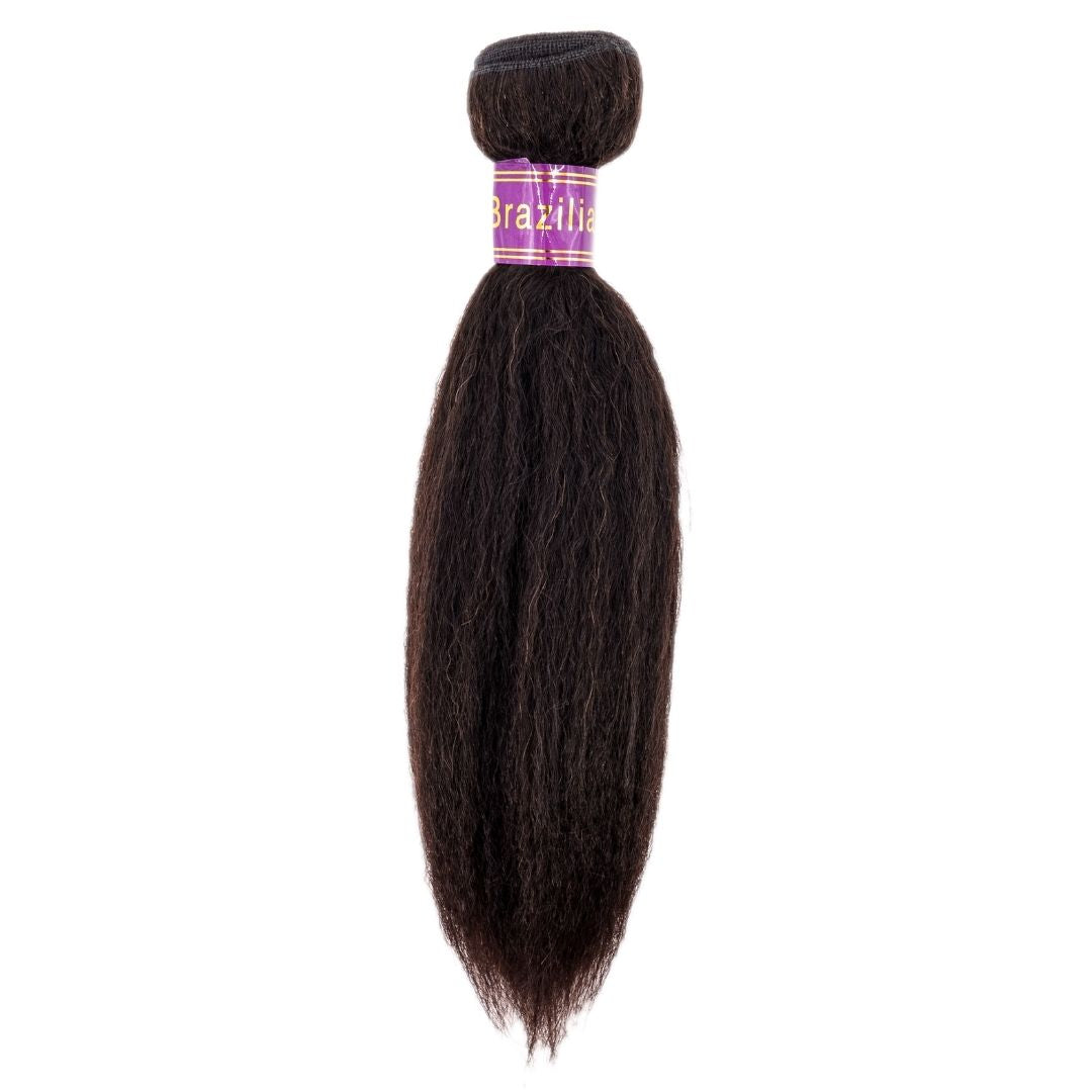 Brazilian Kinky Straight Hair.