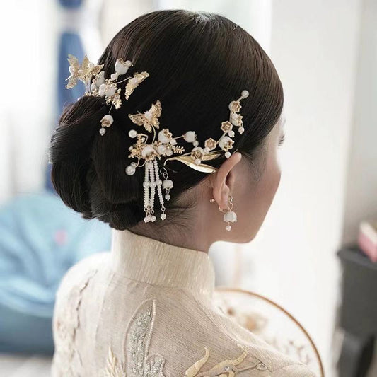Chinese Tiara Dragon And Phoenix Bridal Headdress