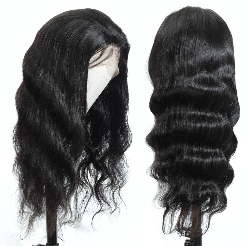 Full Lace Human Hair Wigs With Baby Hair Pre Plucked With Baby Hair