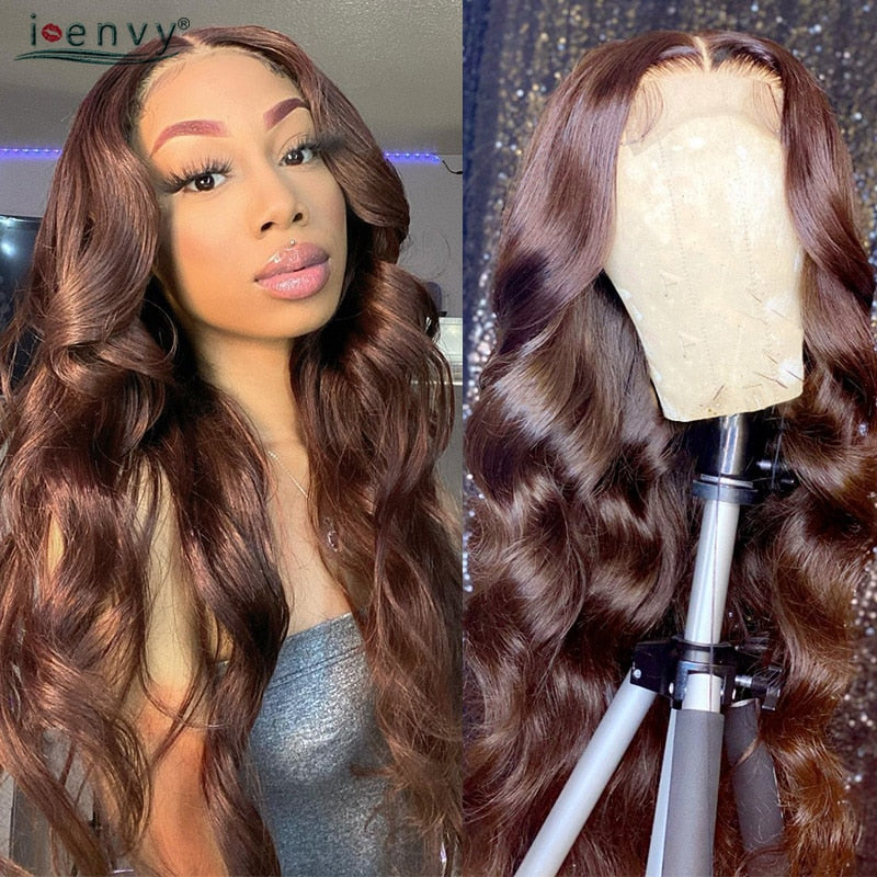 I-Envy Ginger Blonde Lace Front Human Hair Wigs Body Wave - your-beauty-matters