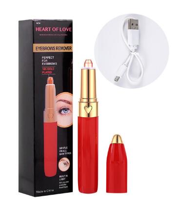USB Electric Eyebrow Trimmer Pen