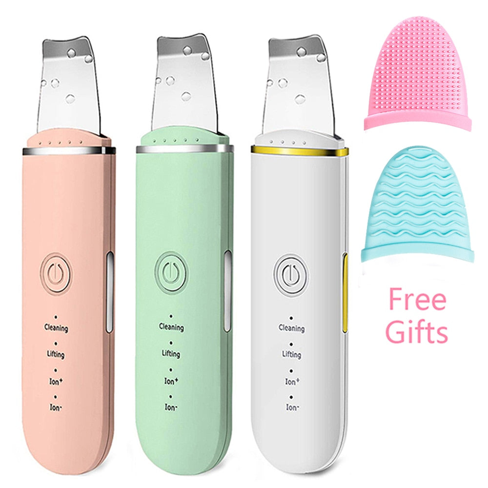 Beauty Ultrasonic Skin Scrubber with USB