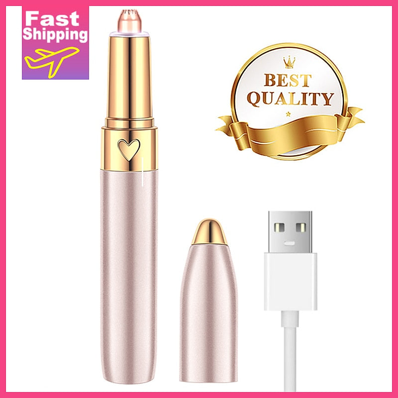 USB Electric Eyebrow Trimmer Pen
