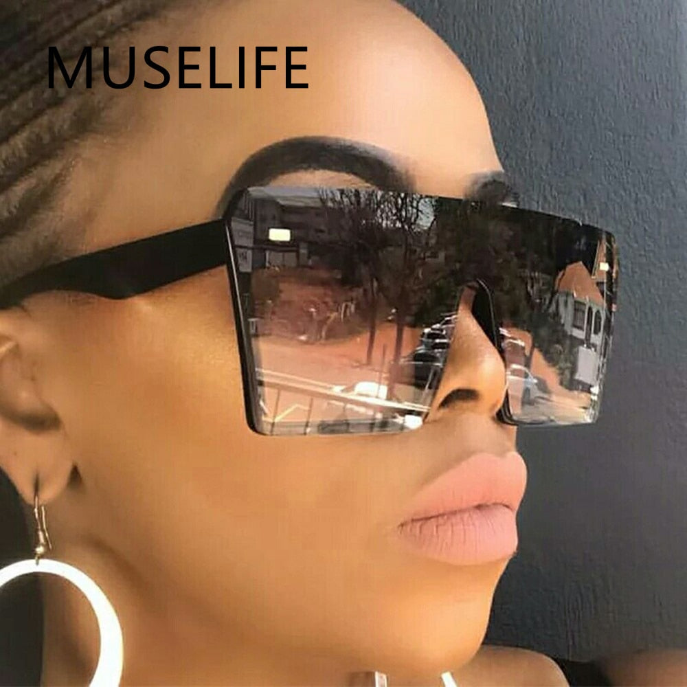 Muselife Classic Vintage Square Sunglasses