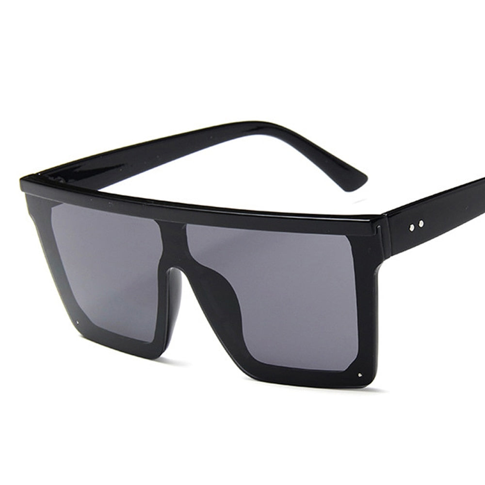 New Fashion Luxury Brand Square Sunglasses Unisex Vintage Oversize Big Frame Shades Uv400