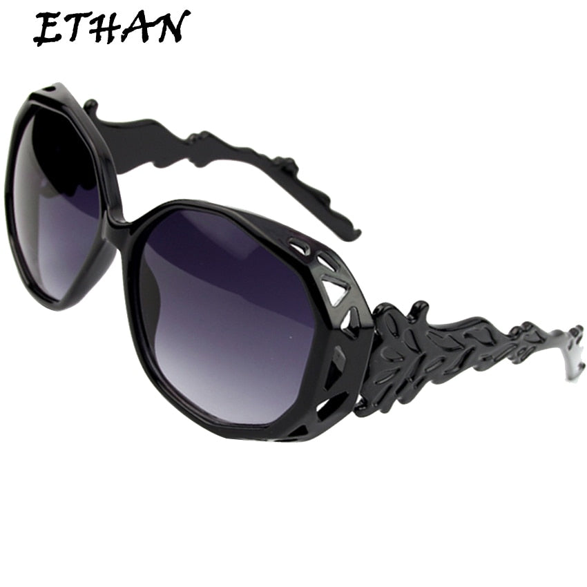 Oversized Spider Polygon Frame Sunglasses