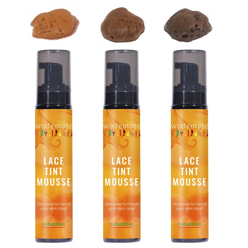 Lace Tint Mousse Wig Tint Spray For Wig+Lace Front Wig Glue Waterproof Lace Glue Invisible Hair Glue+Wax Stick Edge Control - your-beauty-matters
