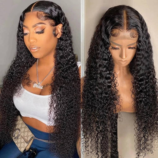 Xcurly Brazilian Deep Wave HD Transparent 13x4 Lace Frontal - your-beauty-matters