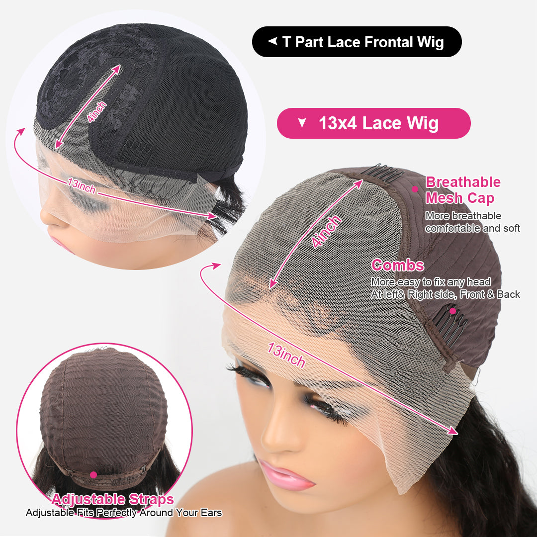 Short Straight Bob Wig Human Hair Wigs Transparent Lace Wig - your-beauty-matters
