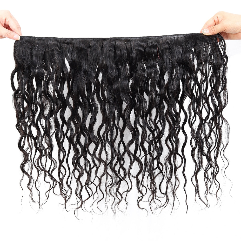 Remy Human Hair Bundles With Closure