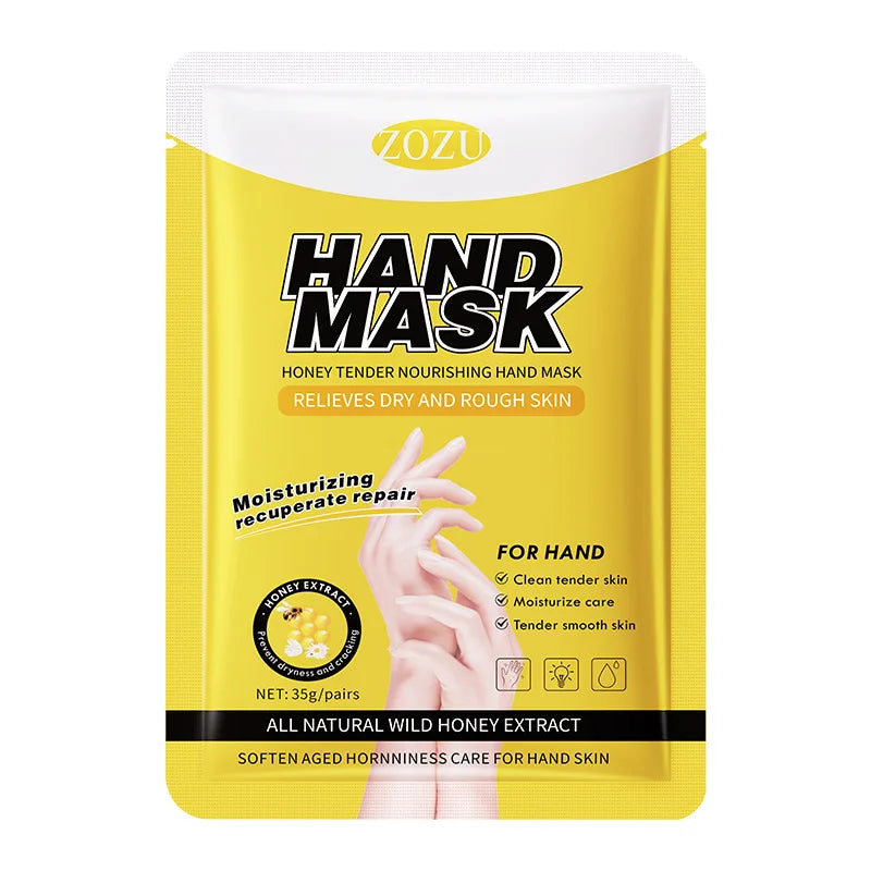 10 Pairs Honey Hand Masks