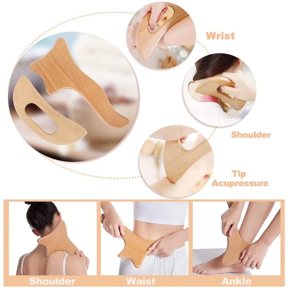 Wood Therapy Massage Tools