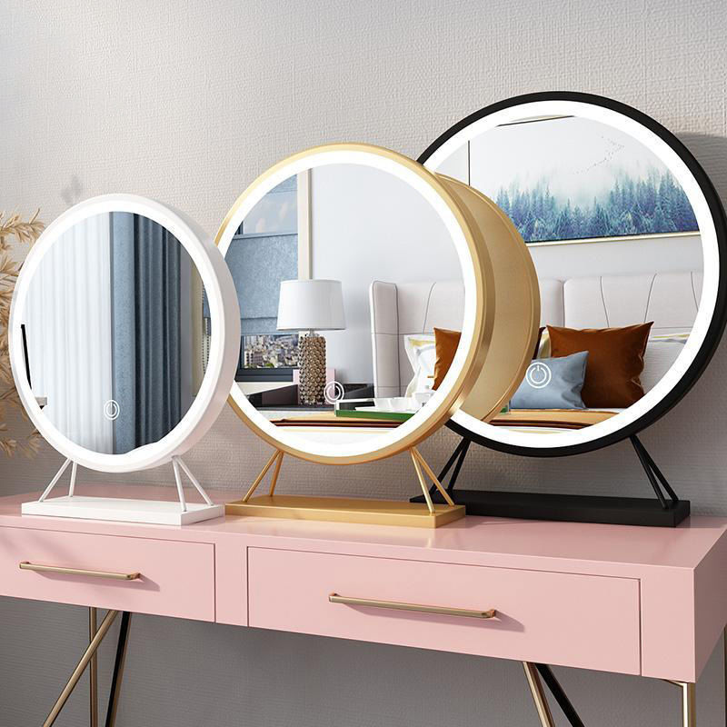 Round Mirror Table Decorations | Decorative Mirrors Tables - Decorative Mirror Vanity