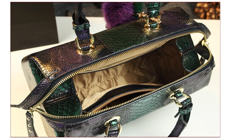 Luxury Fashion Genuine Leather Women handbag