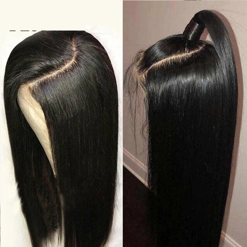 Silk Base Full Lace Human Hair Pre Plucked Wigs -Silky HD Transparent