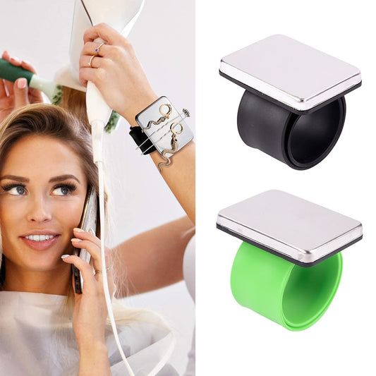 Magnetic Wrist Safe Bracelet  Storage Wristband Pin Holder Magical Wristband For Hairdressers