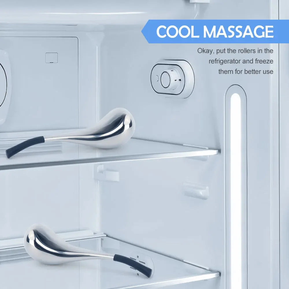 Ice Globes Spoon Massager Stainless Steel Cryo Roller