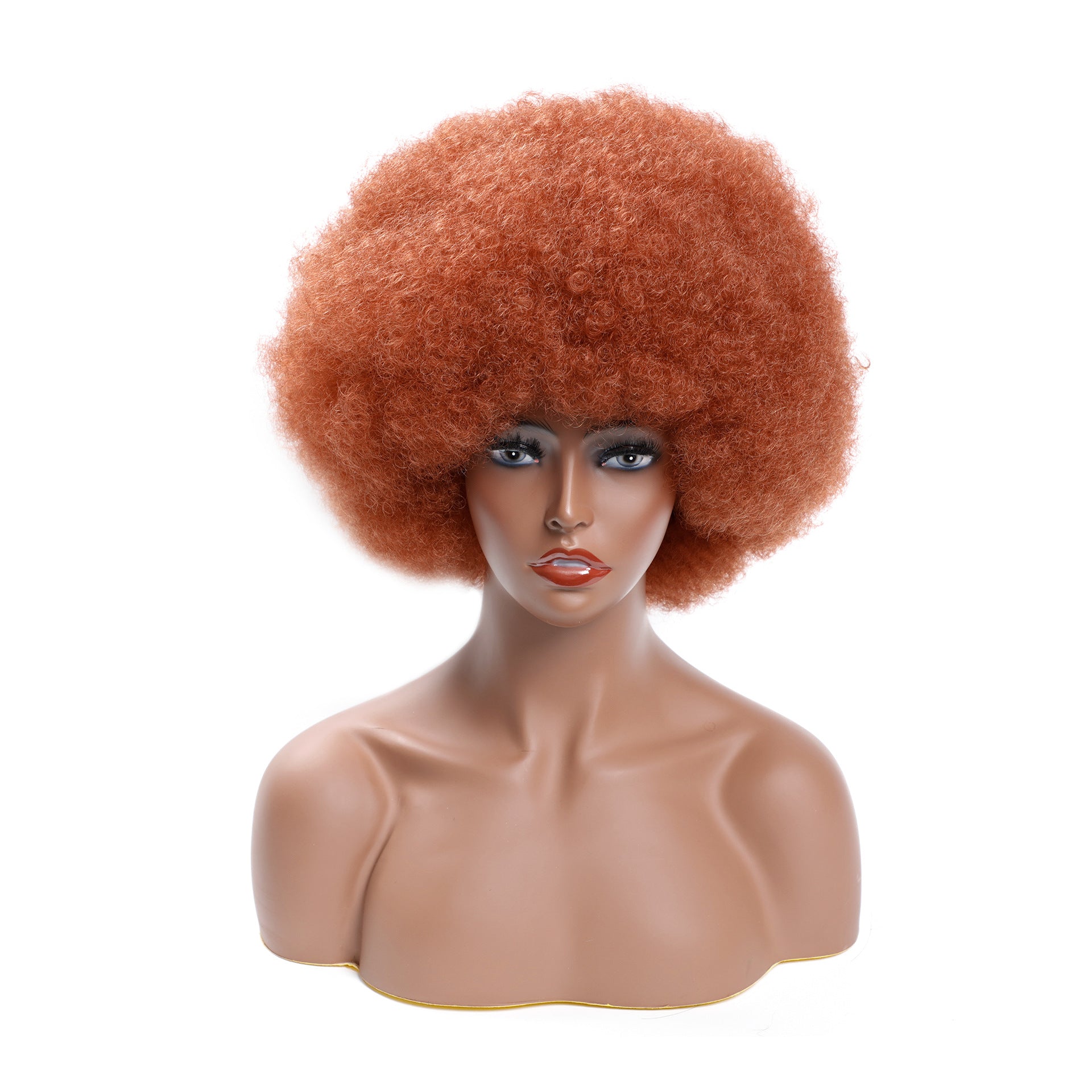 Microwave Short Curly Hair Fluffy Explode Wig Headgear - your-beauty-matters
