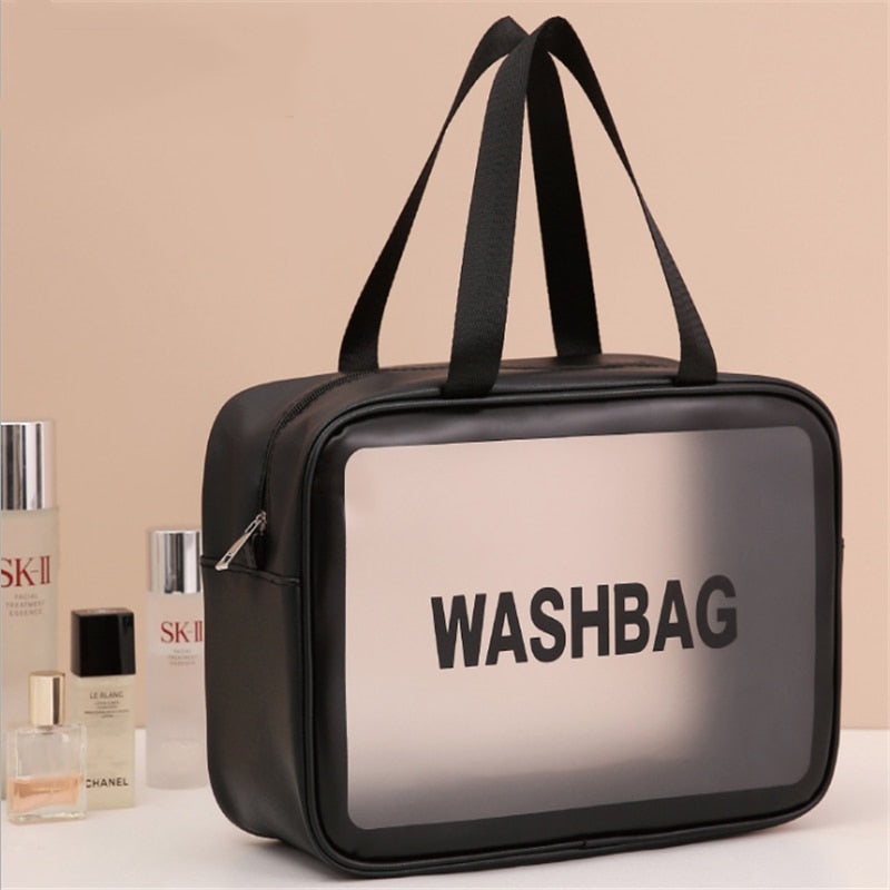 Makeup Case Travel Luggage Cosmetic Bag | Make Organizer Transparent - Women Portable