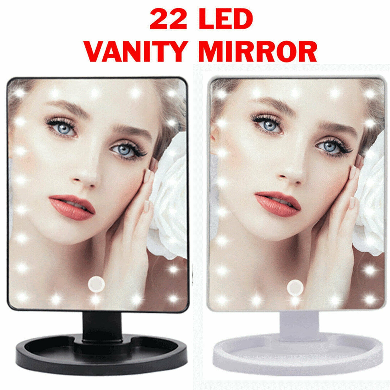 Professional 22 LED Makeup Mirror Light Portable Rotation Vanity - your-beauty-matters
