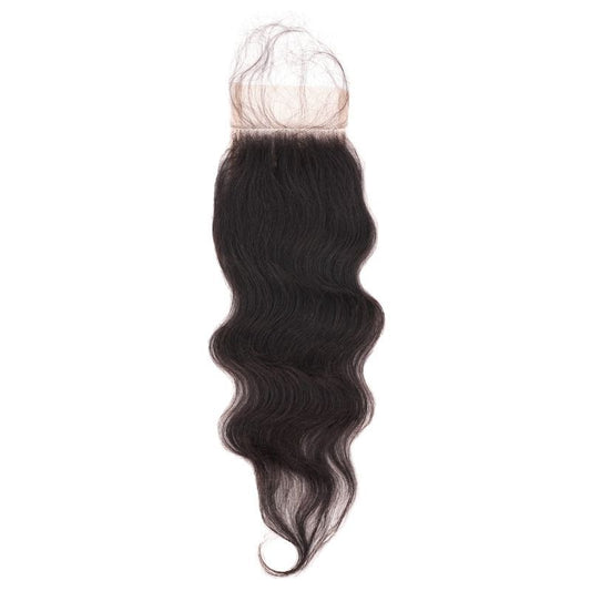 Raw Indian Curly Transparent 5"x5" Closure - your-beauty-matters