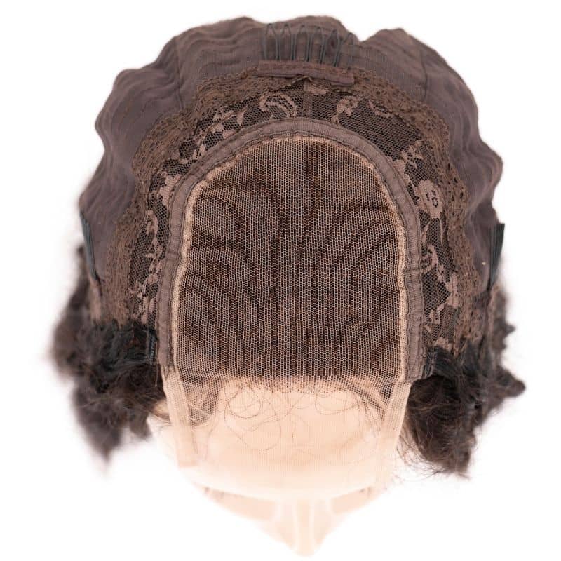 Kinky Curly Transparent Closure Wig - your-beauty-matters