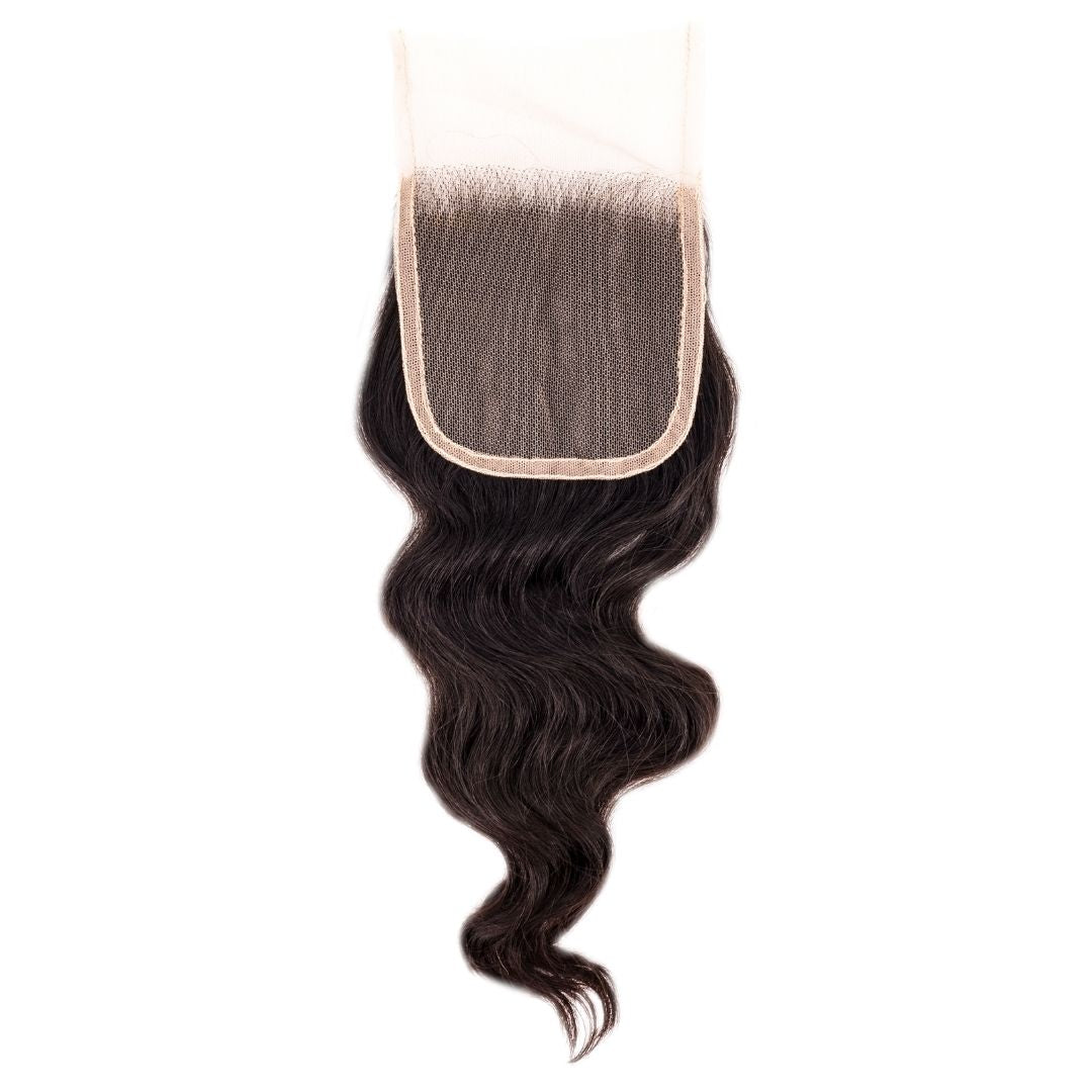 Raw Indian Wavy Closure - your-beauty-matters
