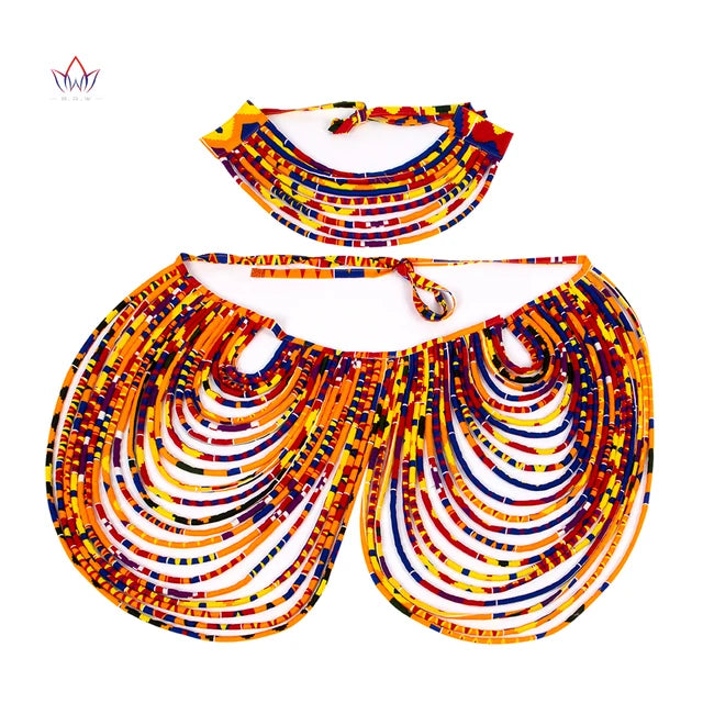 Ankara Multi Strand Handmade Necklaces BRW SP026
