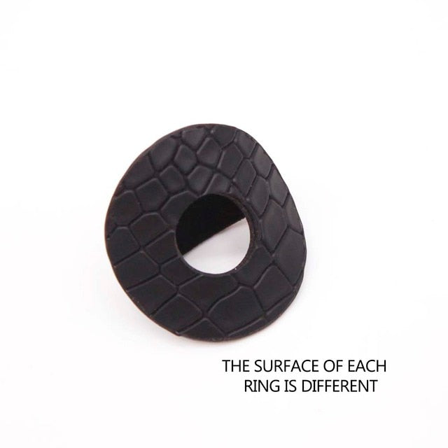 Fashion Rings for Women's Leather Ring - Fashion Charms Punk Style Jewelry Designer Art Popular Street Fashion Things Handmade