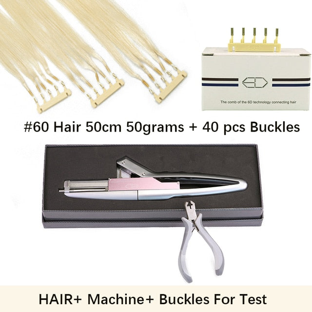 Carbon Fiber Hair Extensions Machine | 6d Hair Extensions | 6d Hair Extensions Machine - Connectors