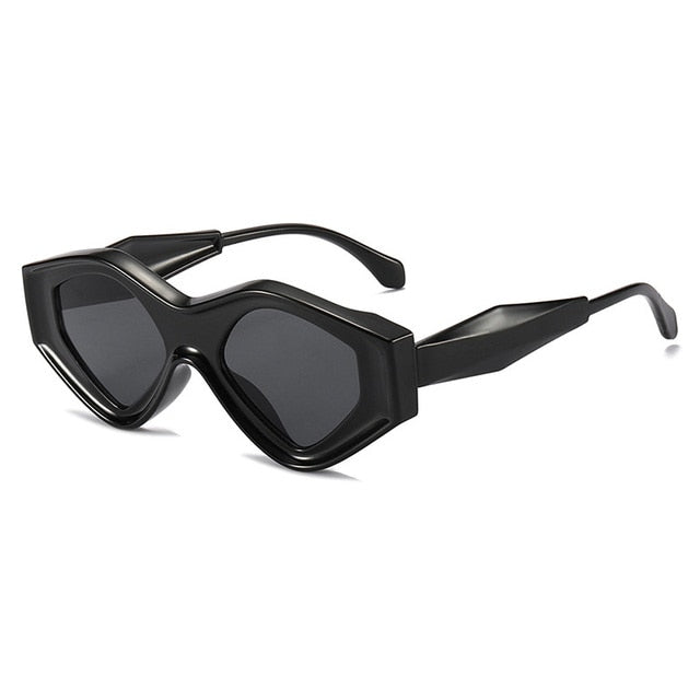 OEC CPO Vintage Polygon Sunglasses