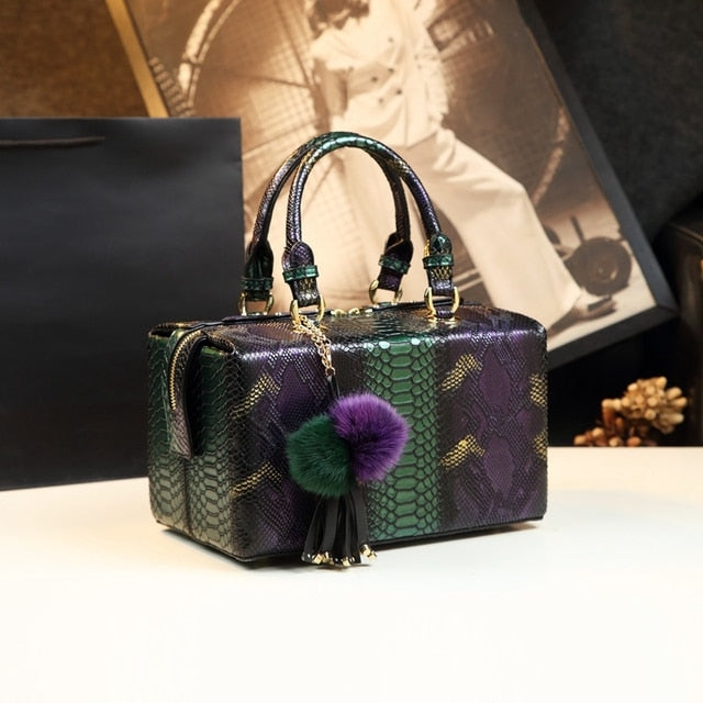 Luxury Fashion Genuine Leather Women handbag