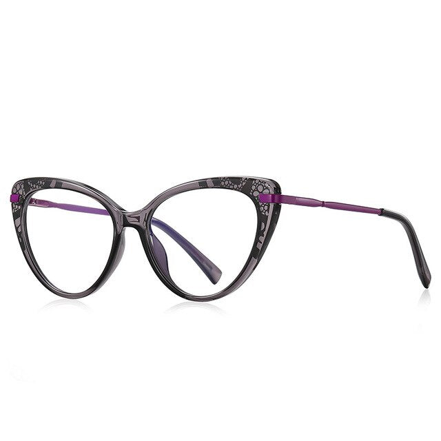 Cat Eye Photochromic Myopia Glasses