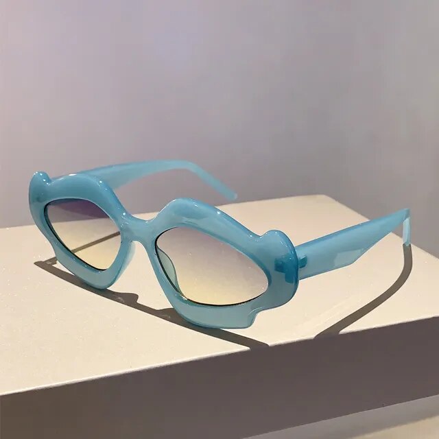 KAMMPT Vintage Flower Women Sunglasses