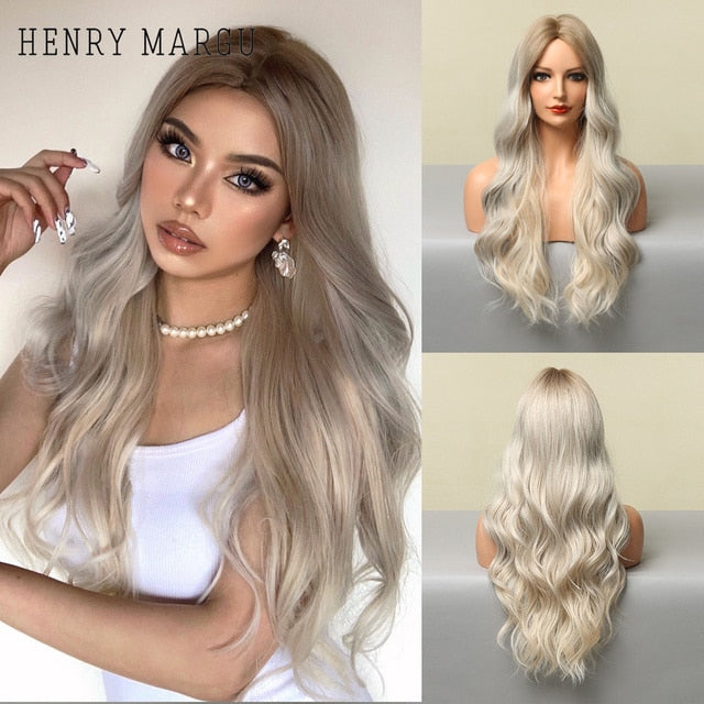 Henry Margu Wavy Synthetic Wigs--Variety of colors - your-beauty-matters